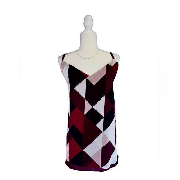torrid Tops - Torrid Geometric Print Plus Size 4X Sleeveless Blouse Adjustable Straps NWOT